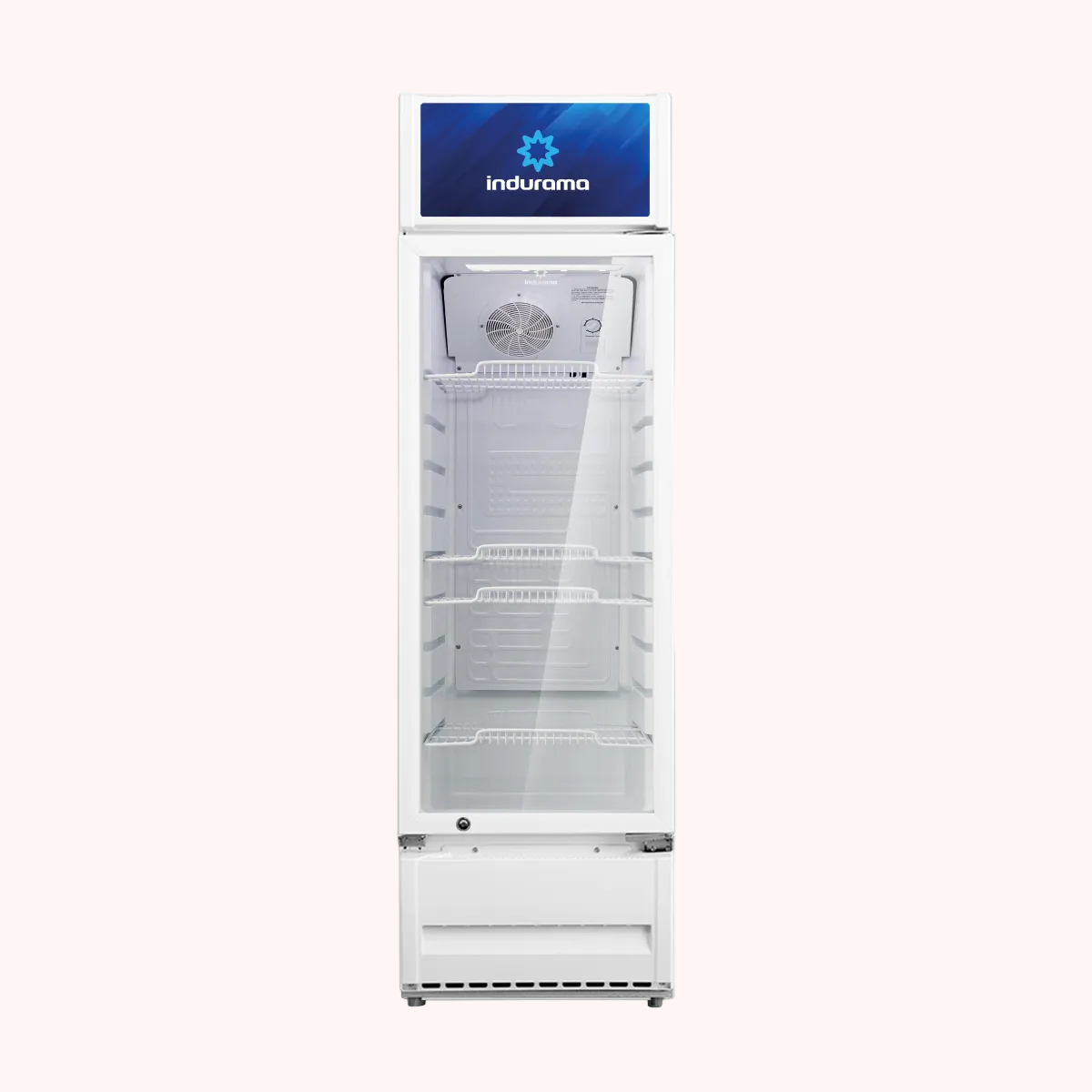 Vitrina Indurama  Blanco Comercial 216Lt /VFV-211