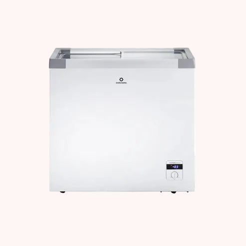 Congelador Indurama Horizontal 204 Litros Tapa de Vidrio / TS CI-199 TV BL
