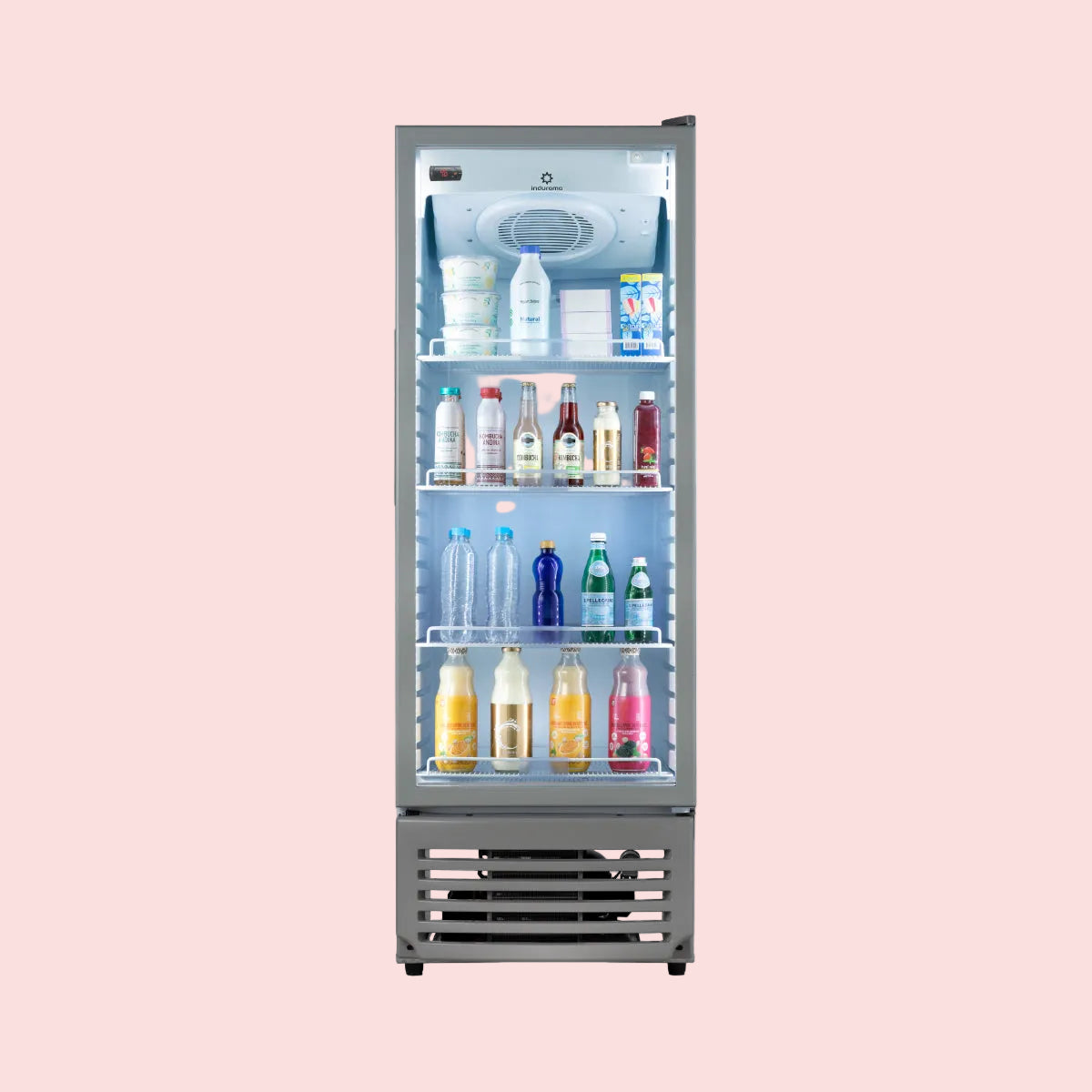 VITRINA VFV - 400 BLANCO COL 321 L GRIS VFV-400 BLANCO COL