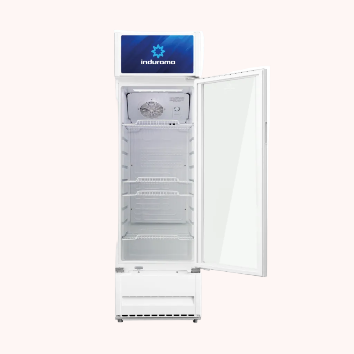 Vitrina Indurama  Blanco Comercial 216Lt /VFV-211