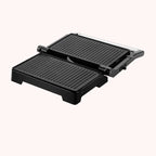 Asador Grill Kalley K-SG180 Superficie Antiadherente Sanduchera Panini 1000W Apertura 180°