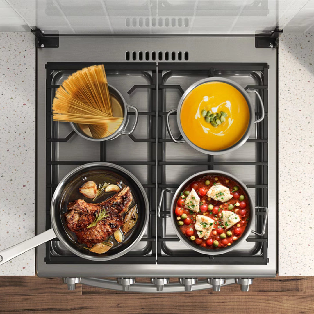 Estufa de Piso Samsung 4 Puestos a GAS HORNO 70 Litros - NX24BG45411VCO