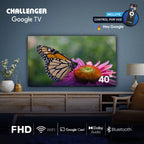 Televisor Challenger 40" FULL HD Google TV - LED 40KG90 BT GOOGLETV