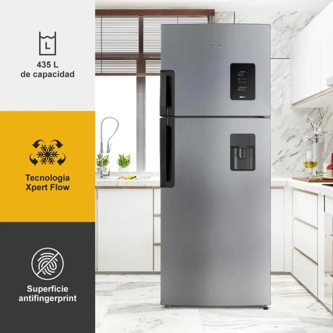 Nevera WHIRLPOOL No frost congelador superior 435 L - WRW45AKTWW