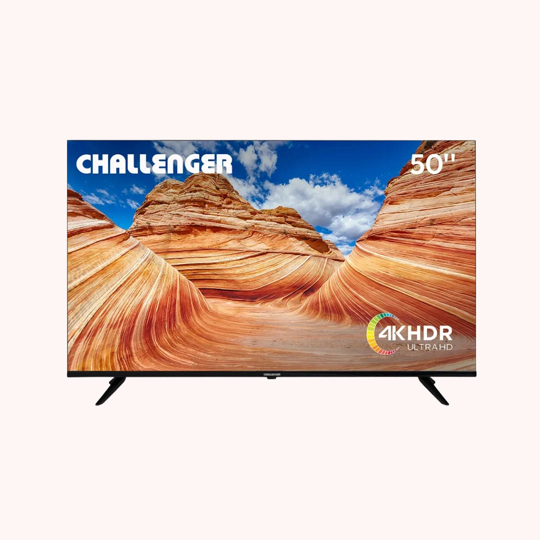 Televisor Challenger 50 pulgadas 4K Smart Google TV UHD 50KG85 BT T2 S - UHD 50KG85 BT GOOGLE T2