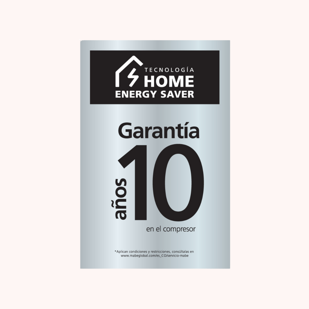 Nevera MABE No Frost Congelador Superior 313 Litros brutos Gris - RMA313FXCC