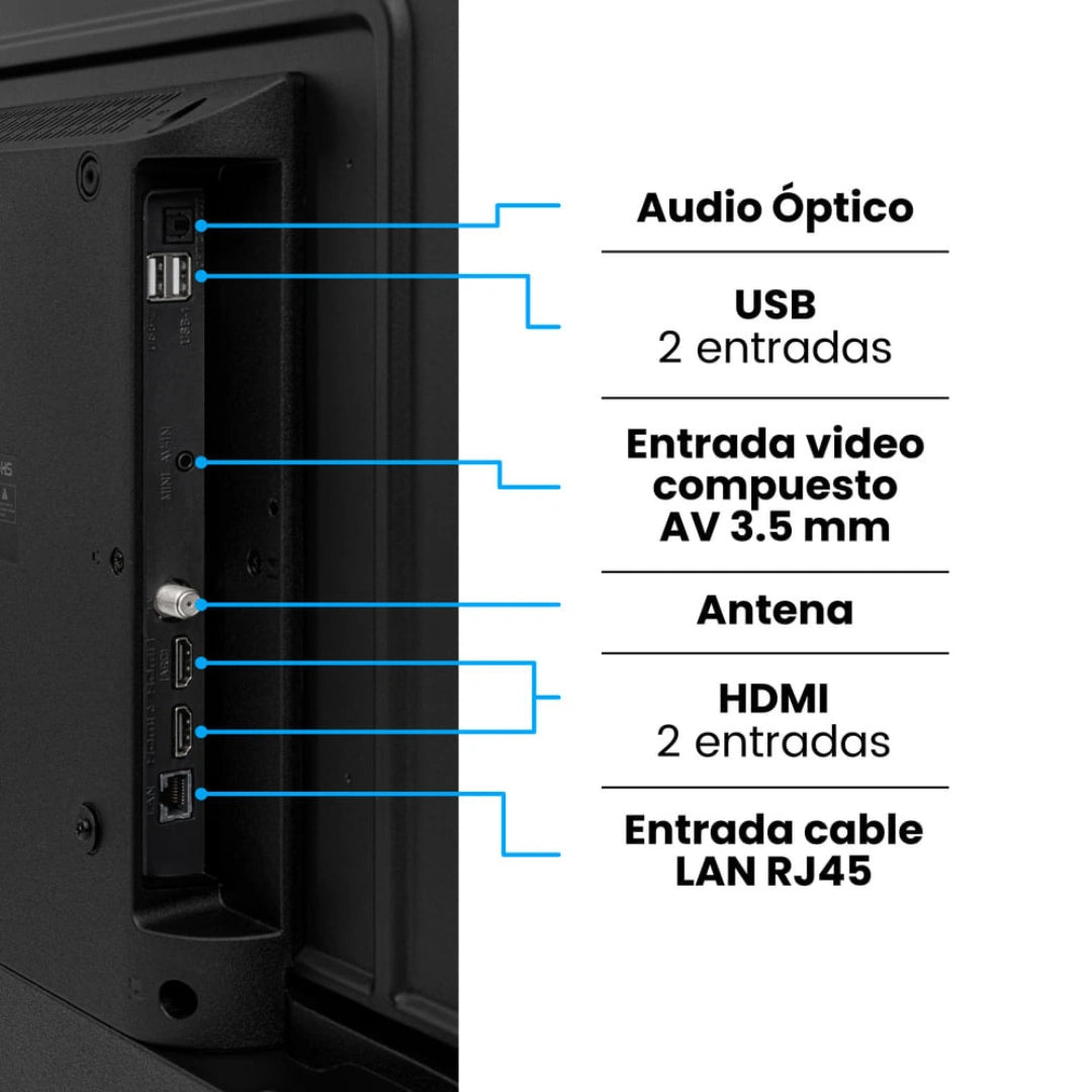 Televisor Challenger 40" FULL HD Google TV - LED 40KG90 BT GOOGLETV