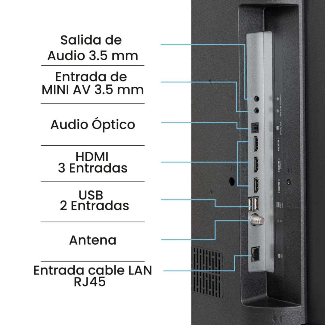 TELEVISOR Challenger 55" 4K SMART TV GOOGLE TV - UHD 55KG85 BT GOOGLE T2