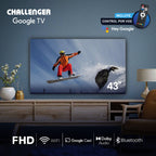 Televisor Challenger 43" LED FULL HD Google TV -  FHD 43KG90 BT T2