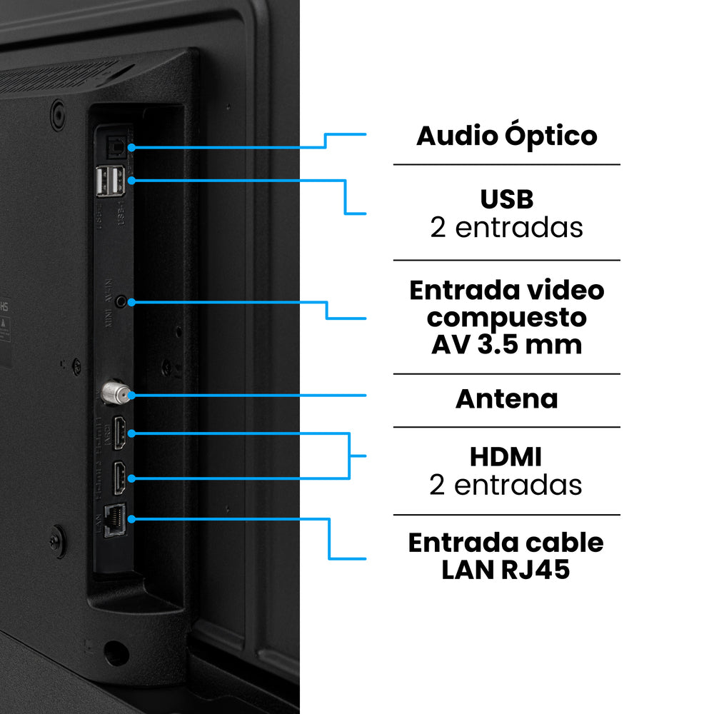 Televisor Challenger 32" HD Google TV - LED 32KG90BT  T2