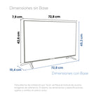 Televisor Challenger 32" HD Google TV - LED 32KG90BT  T2
