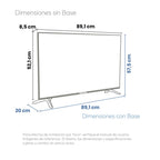 Televisor Challenger 40" FULL HD Google TV - LED 40KG90 BT GOOGLETV