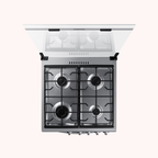 Estufa de Piso Samsung 4 Puestos a GAS HORNO 70 Litros - NX24BG45411VCO
