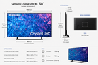 Televisor 58"Crystal UHD4K UN58U8500HKXZL