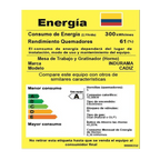 Estufa Indurama Cádiz Spazio Plus 20" 4 Quemadores