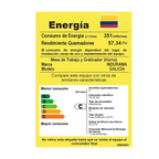 Estufa Indurama Galicia Zafiro de 30" 6 quemadores Croma