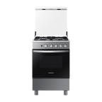 Estufa Samsung de Piso Horno y Quemador Rápido 4 Puestos con Doble Sistema de Seguridad
