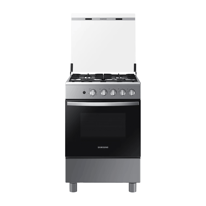 Estufa Samsung de Piso Horno y Quemador Rápido 4 Puestos con Doble Sistema de Seguridad