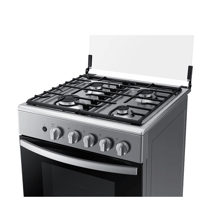 Estufa Samsung de Piso Horno y Quemador Rápido 4 Puestos con Doble Sistema de Seguridad