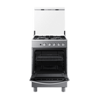 Estufa Samsung de Piso Horno y Quemador Rápido 4 Puestos con Doble Sistema de Seguridad