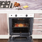Horno mixto 60 cm PA inox negro gas natural 120V Haceb