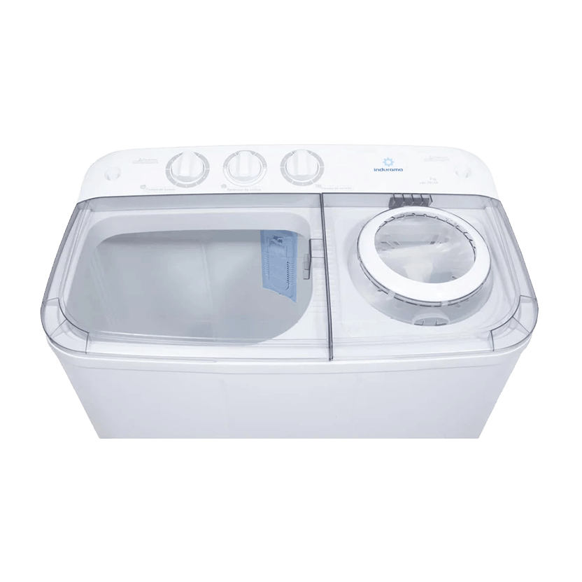 Lavadora Indurama 7Kg/15Lb Blanca Semiautomática
