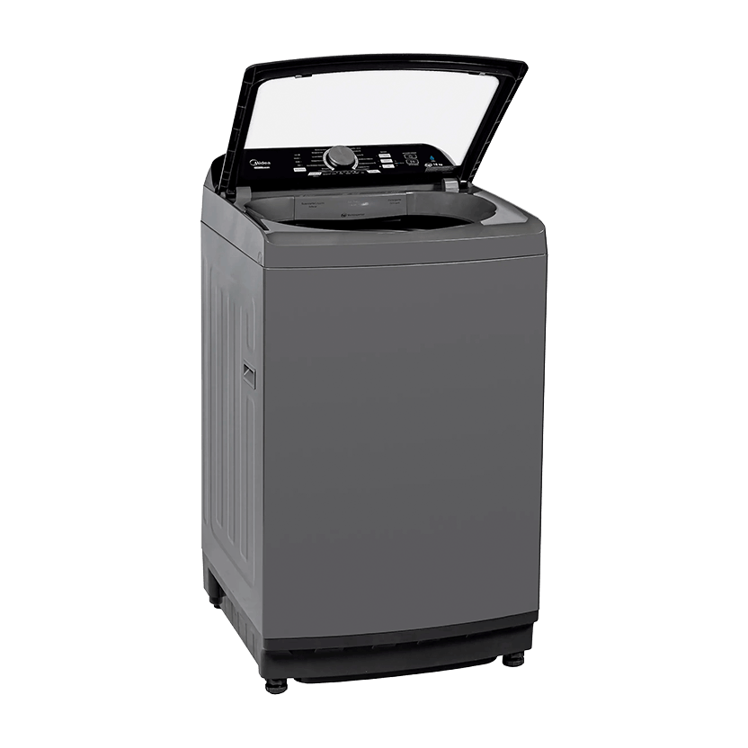 Lavadora Midea Automática Carga Superior 18Kg Vortex Wash Impeller Gris