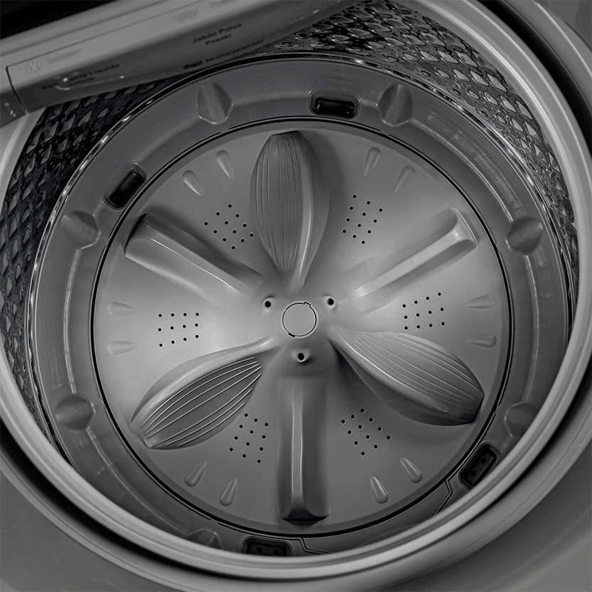 Lavadora Midea Automática Carga Superior 18Kg Vortex Wash Impeller Gris