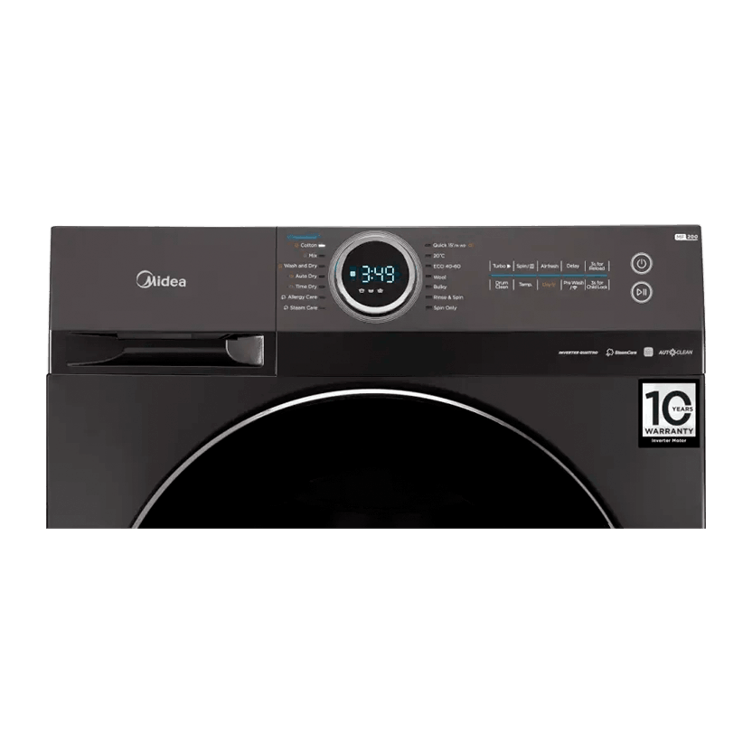 Lavadora Midea Secadora de Carga Frontal Eléctrica 12 Kg