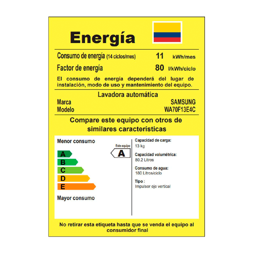 Lavadora Samsung Carga Superior EcoBubble y SmartThings 13Kg