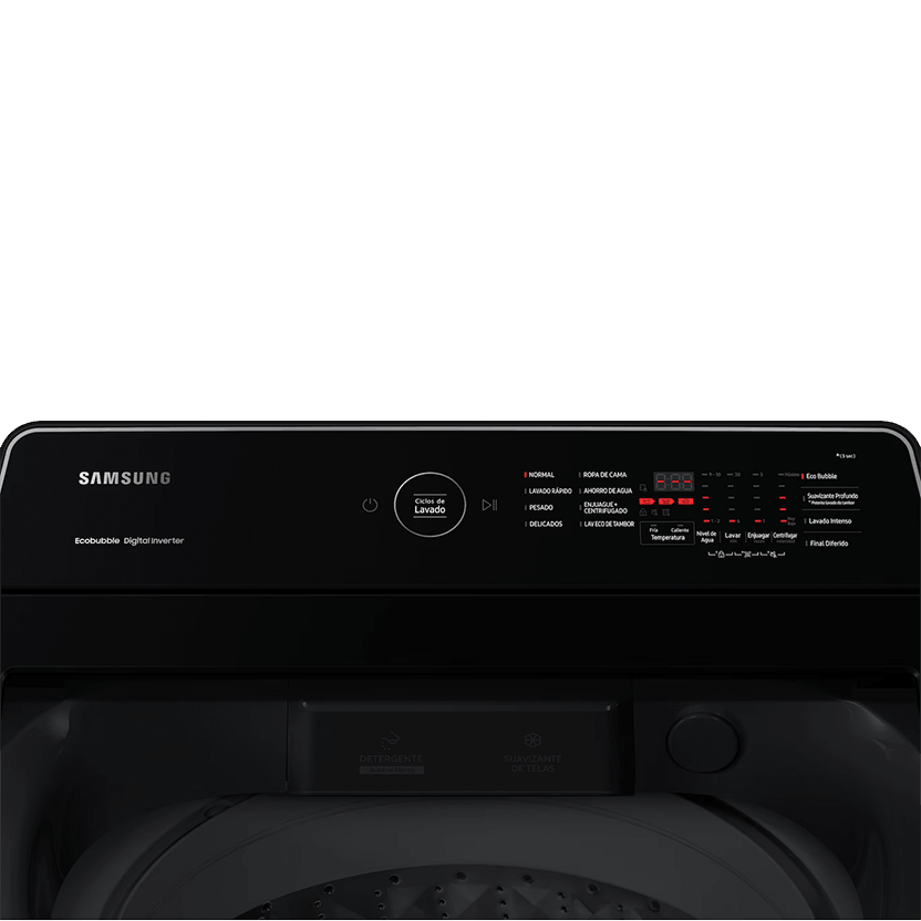 Lavadora Samsung Carga superior EcoBubble 17 kg
