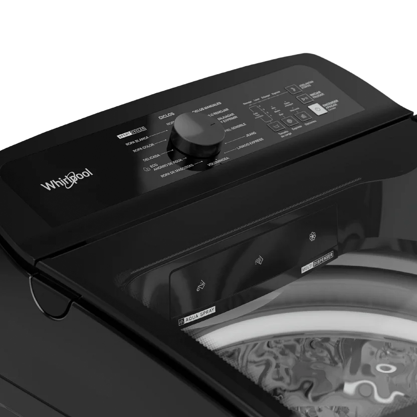 Lavadora Whirlpool Carga Superior 19 Kilos Impeler Negro