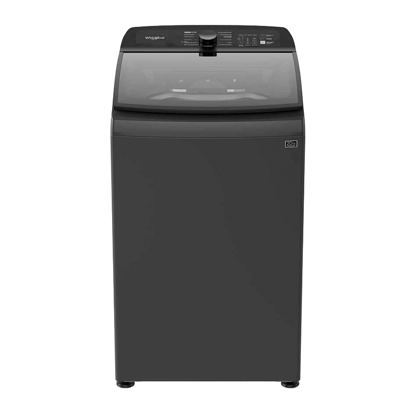 Lavadora Whirlpool 20kg Xpert Eco carga superior con agitador Gris Tempest