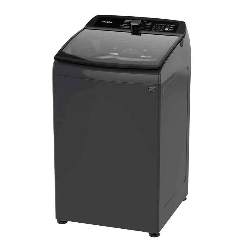 Lavadora Whirlpool 20kg Xpert Eco carga superior con agitador Gris Tempest