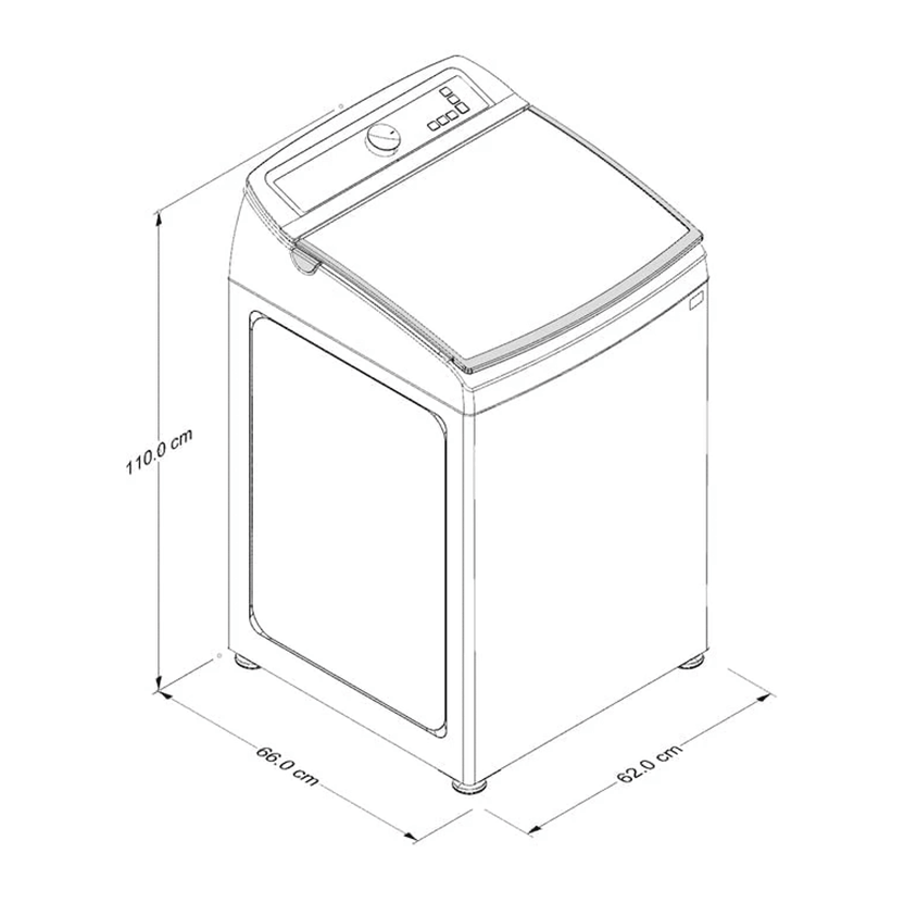 Lavadora Whirlpool 20kg Xpert Eco carga superior con agitador Gris Tempest