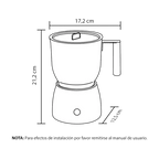 Chocotera Haceb Inox 600 ML Inox