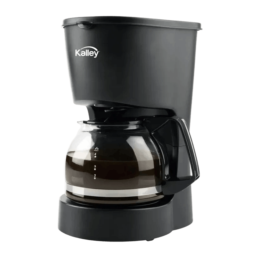 Cafetera KALLEY 4 Tazas Negro