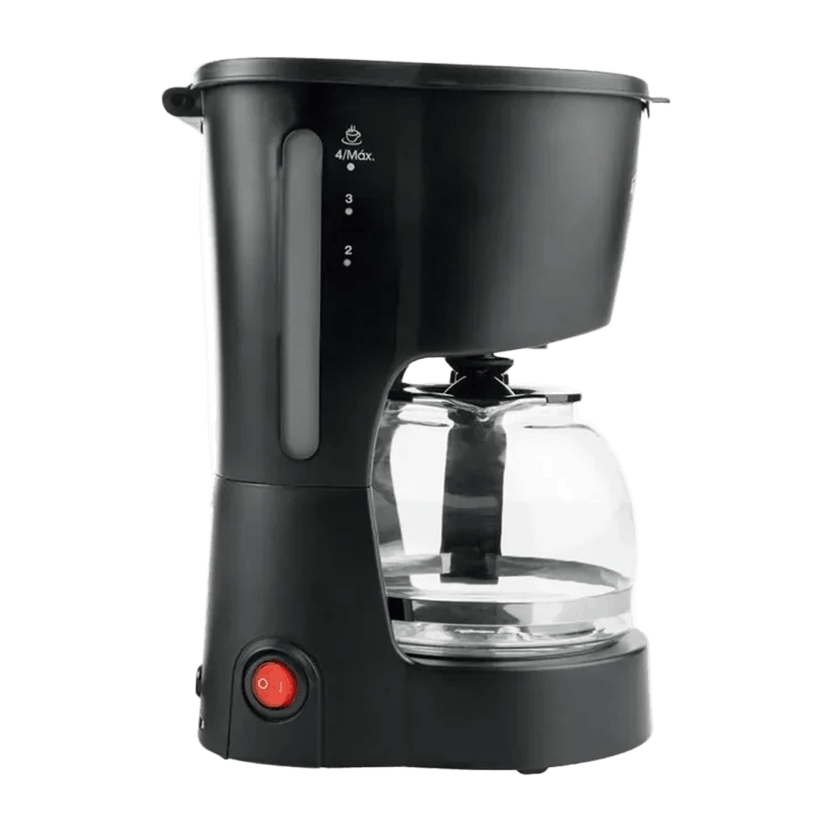 Cafetera KALLEY 4 Tazas Negro