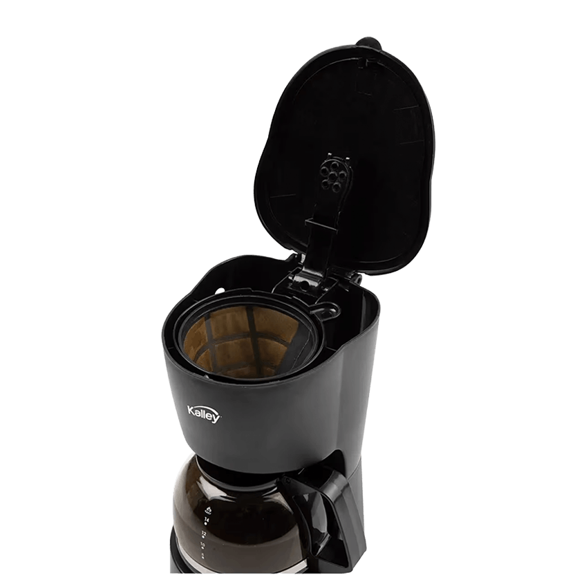 Cafetera KALLEY 4 Tazas Negro