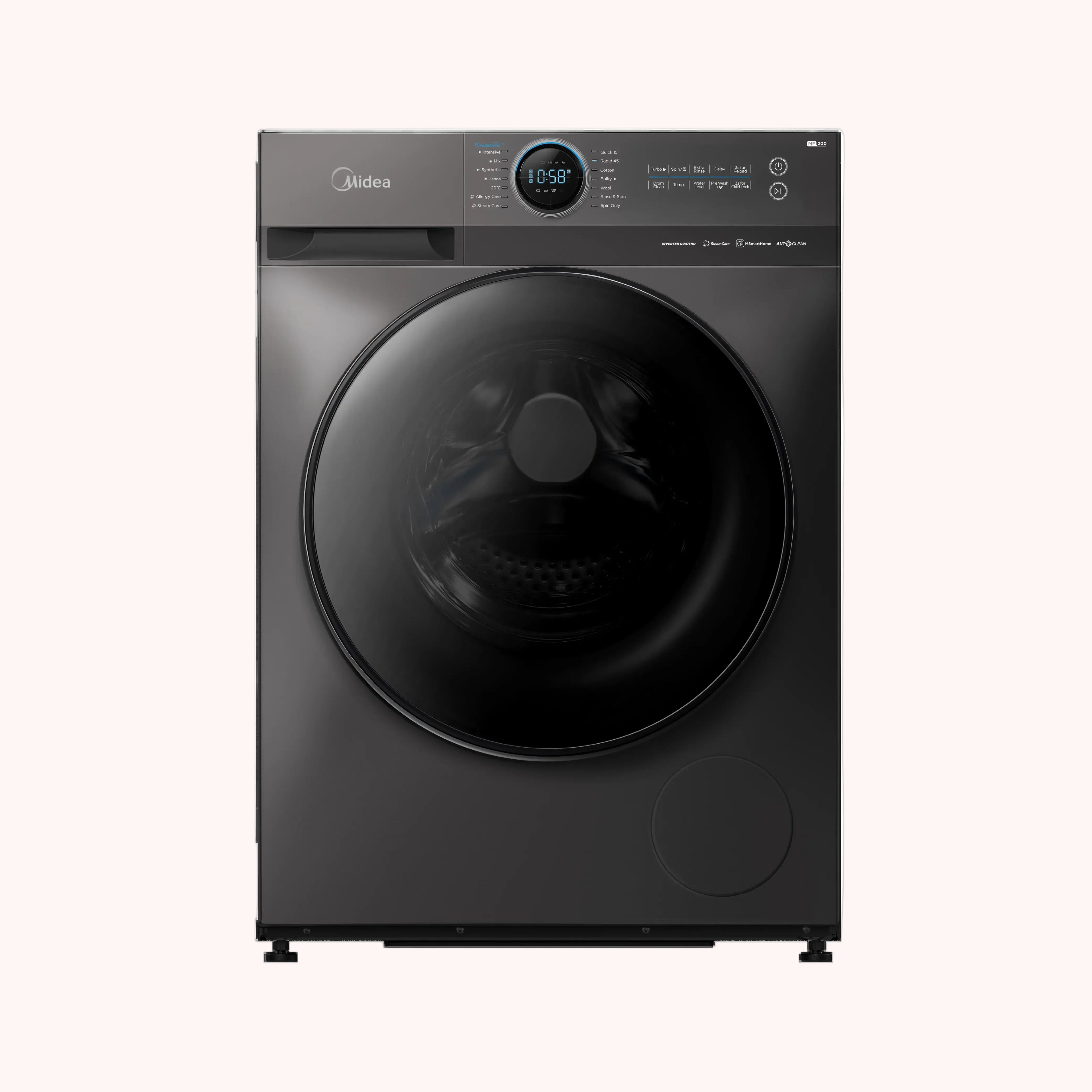 Lavadora de carga frontal Midea / MF200D120WB
