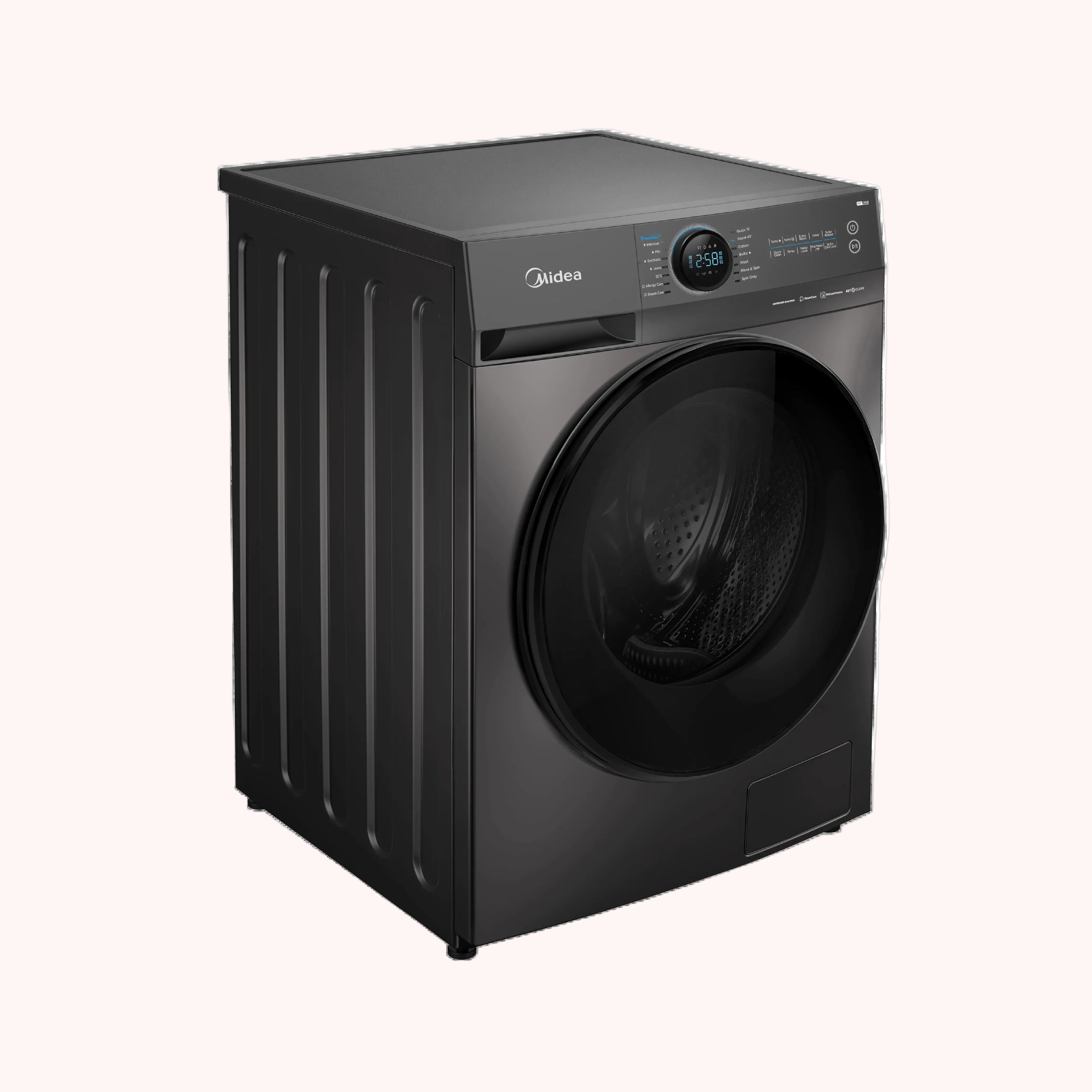 Lavadora de carga frontal Midea / MF200D120WB