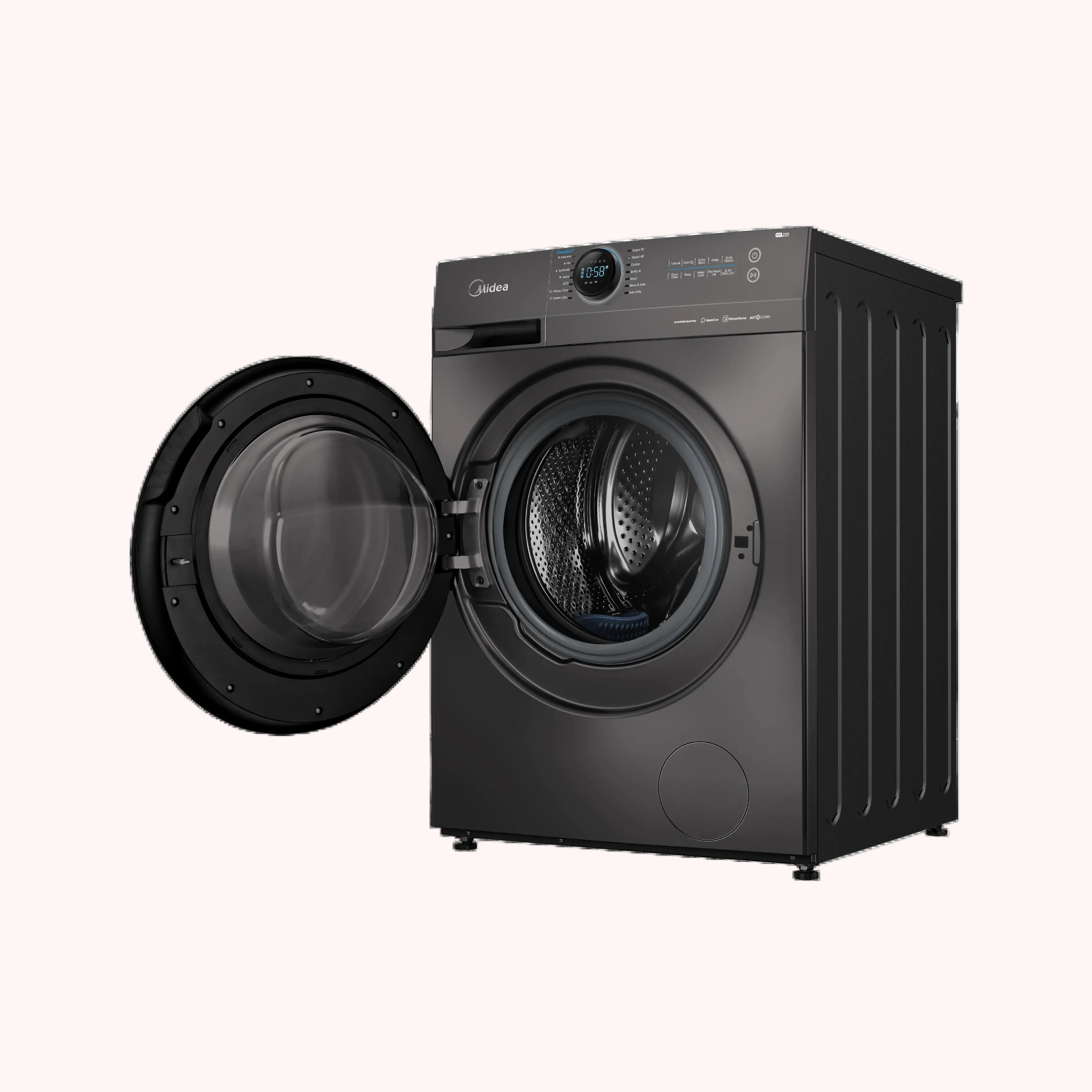 Lavadora de carga frontal Midea / MF200D120WB