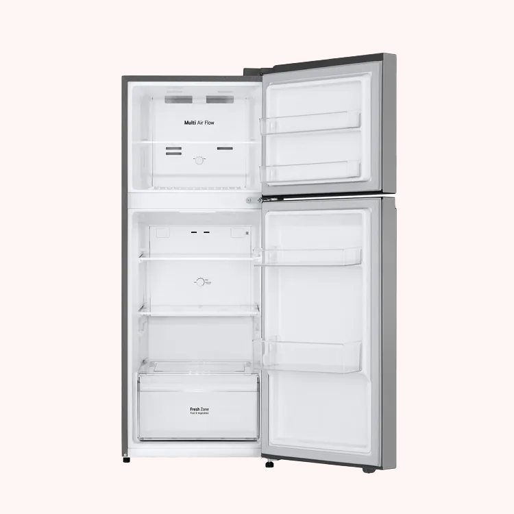 Nevera LG Congelador Superior 212L Plata Mate LinearCooling - VT22BPY.APYCCLM