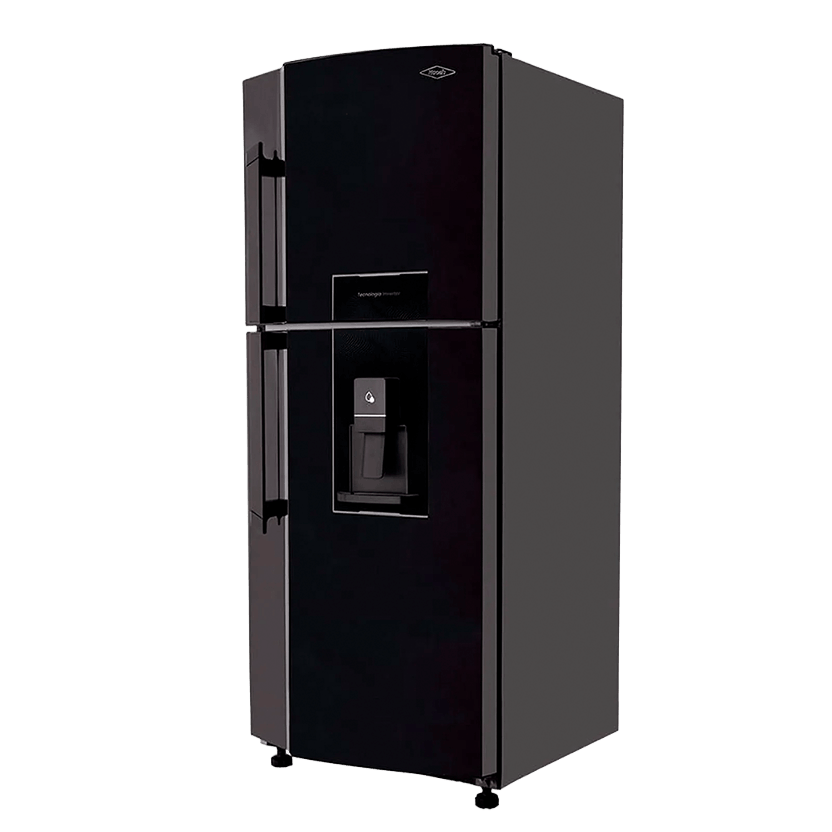 Nevera Haceb No Frost 243 Litros Manija Externa Negro Cósmico Inverter
