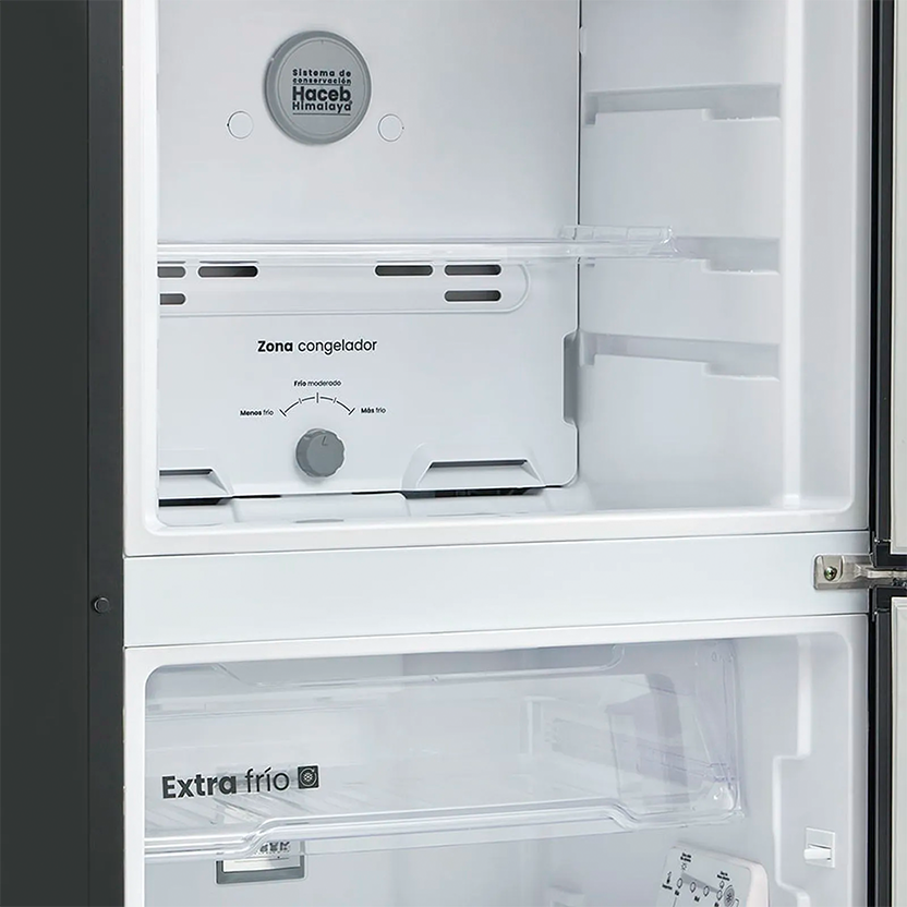 Nevera Haceb No Frost 243 Litros Inverter Manija Integrada Titanio