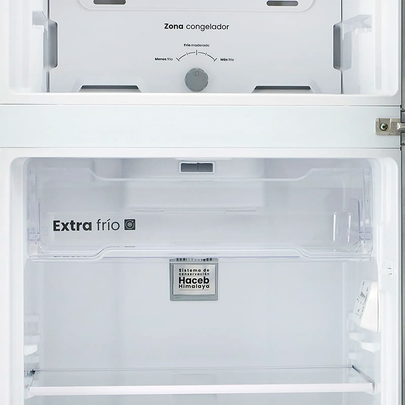 Nevera Haceb No Frost 243 Litros Inverter Manija Integrada Titanio