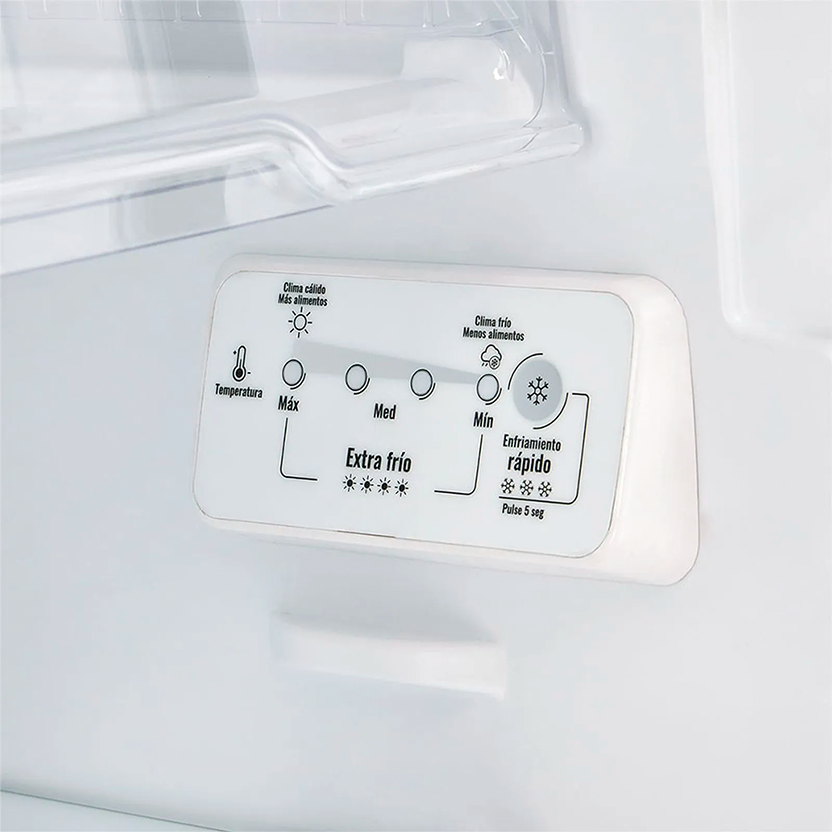Nevera Haceb No Frost 243 Litros Inverter Manija Integrada Titanio