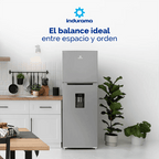 Nevera Indurama No Frost 354L Frente en Acero