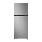 Nevera LG Congelador Superior 212L Plata Mate Linear Cooling