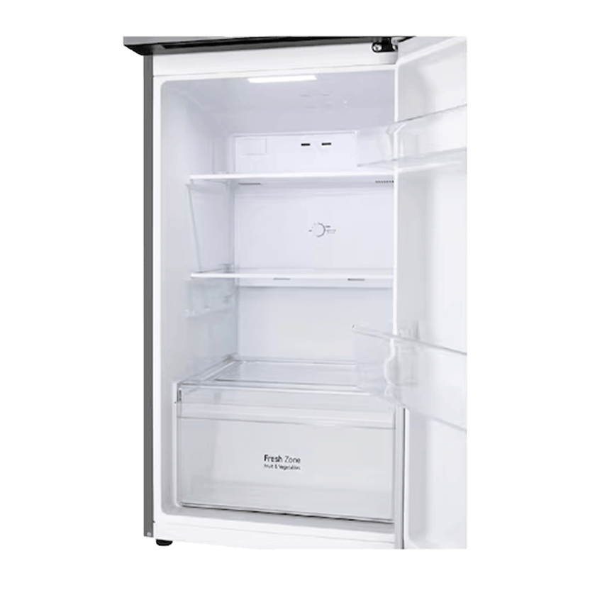 Nevera LG Congelador Superior 212L Plata Mate Linear Cooling